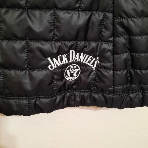Black Patagonia Nano Puff Vest With Jack Daniels - Picture 8 of 9